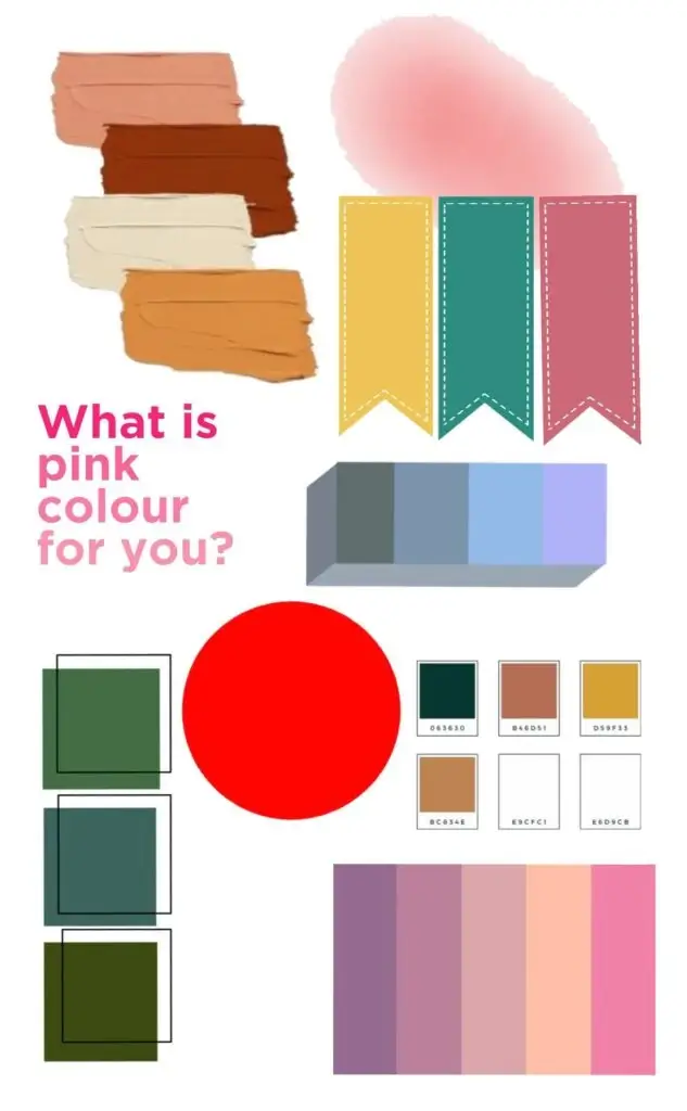 Grafika z przykładami różnych kolorów