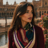 Jedwabna apaszka – typ urody Jesień | wybierz swój podtyp