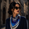 Jedwabna apaszka – typ urody Zima | wybierz swój podtyp